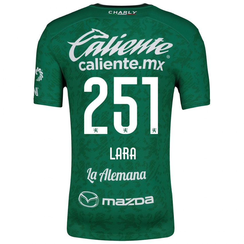 Kinder Tristán Lara #251 Grün Weiß Heimtrikot Trikot 2024/25 T-Shirt Österreich