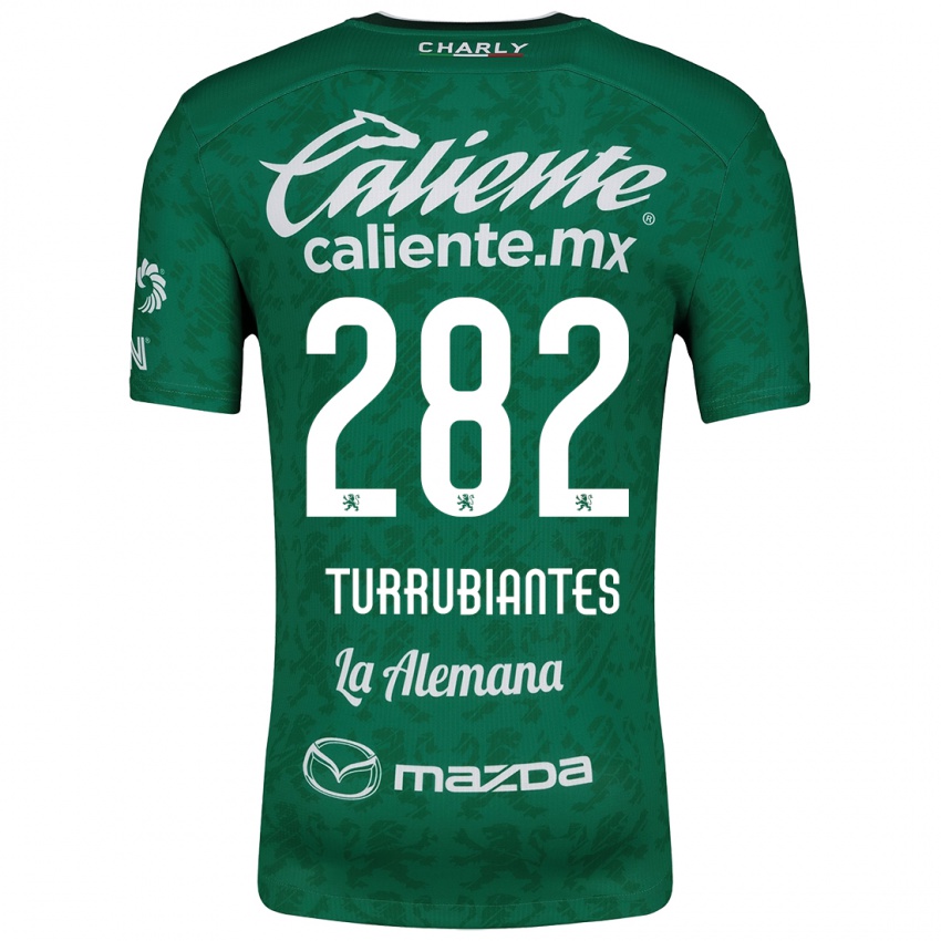 Kinder Abdon Turrubiantes #282 Grün Weiß Heimtrikot Trikot 2024/25 T-Shirt Österreich