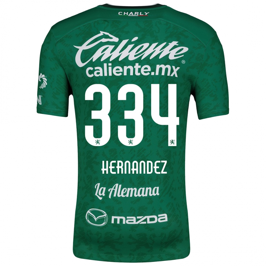 Kinder Alan Hernández #334 Grün Weiß Heimtrikot Trikot 2024/25 T-Shirt Österreich