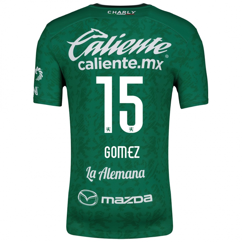 Kinder Paulina Gómez #15 Grün Weiß Heimtrikot Trikot 2024/25 T-Shirt Österreich