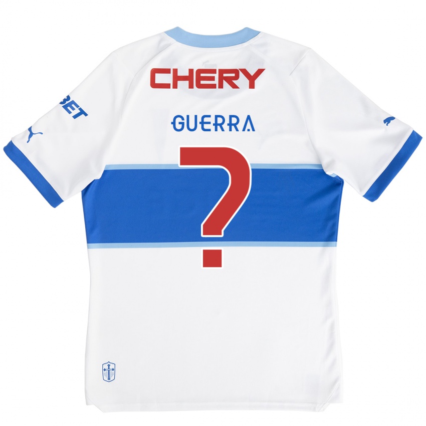 Kinder Mateo Guerra #0 Weiß Blau Heimtrikot Trikot 2024/25 T-Shirt Österreich