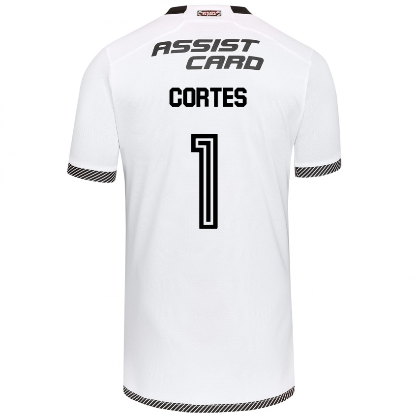 Kinder Brayan Cortés #1 Weiß Schwarz Heimtrikot Trikot 2024/25 T-Shirt Österreich