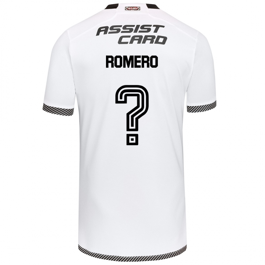 Kinder Enzo Romero #0 Weiß Schwarz Heimtrikot Trikot 2024/25 T-Shirt Österreich