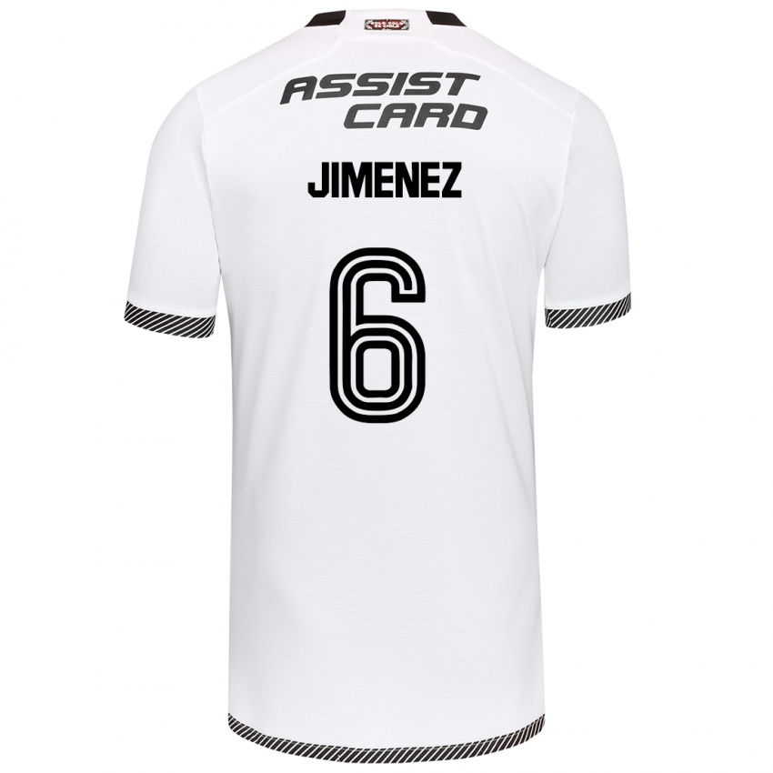 Kinder Yastin Jiménez #6 Weiß Schwarz Heimtrikot Trikot 2024/25 T-Shirt Österreich