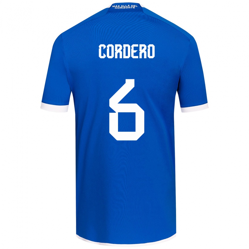 Kinder Renato Cordero #6 Blau Weiss Heimtrikot Trikot 2024/25 T-Shirt Österreich