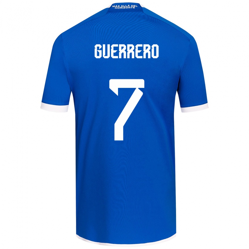 Kinder Maximiliano Guerrero #7 Blau Weiss Heimtrikot Trikot 2024/25 T-Shirt Österreich