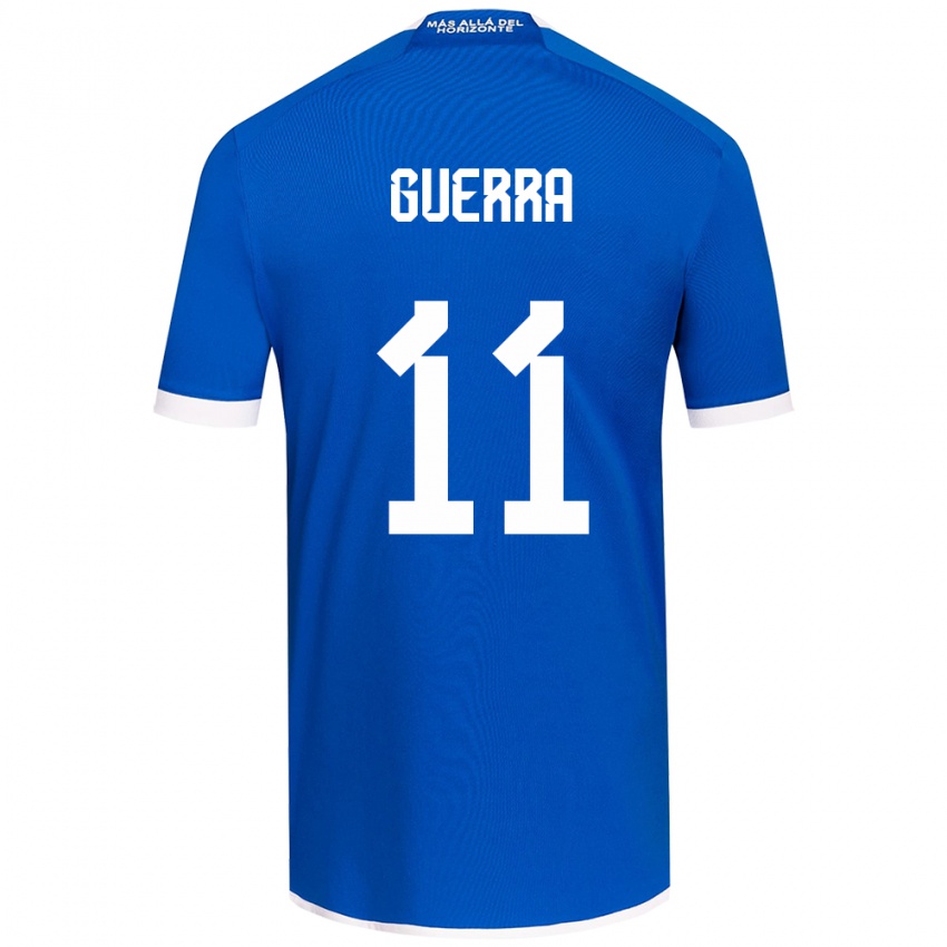 Kinder Nicolás Guerra #11 Blau Weiss Heimtrikot Trikot 2024/25 T-Shirt Österreich