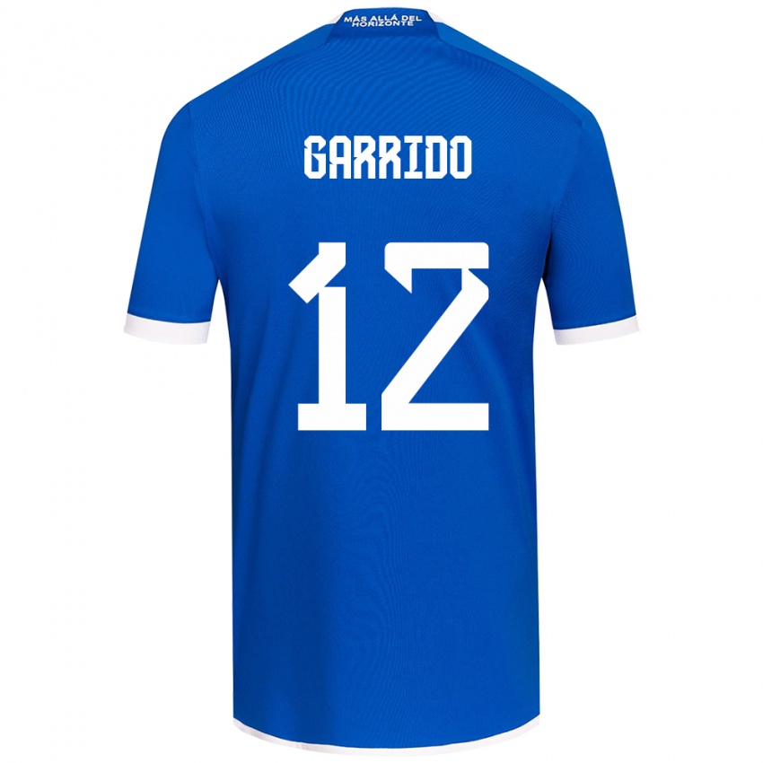 Kinder Pedro Garrido #12 Blau Weiss Heimtrikot Trikot 2024/25 T-Shirt Österreich