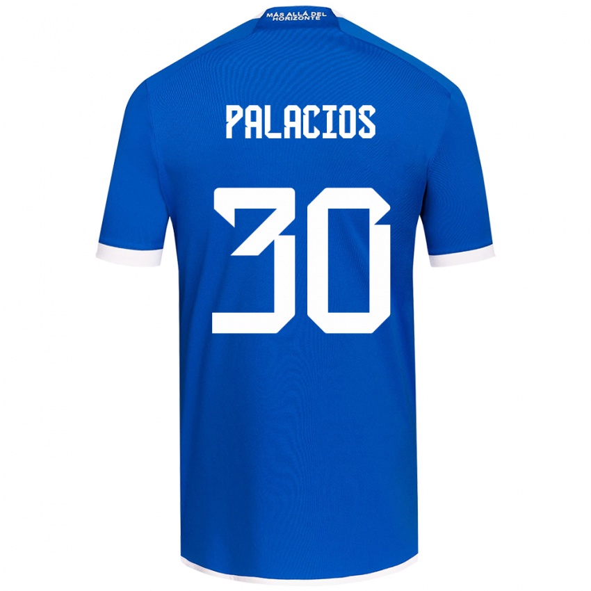 Kinder Cristian Palacios #30 Blau Weiss Heimtrikot Trikot 2024/25 T-Shirt Österreich