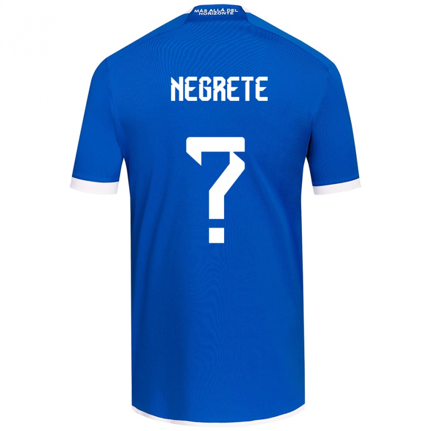 Kinder Salvador Negrete #0 Blau Weiss Heimtrikot Trikot 2024/25 T-Shirt Österreich