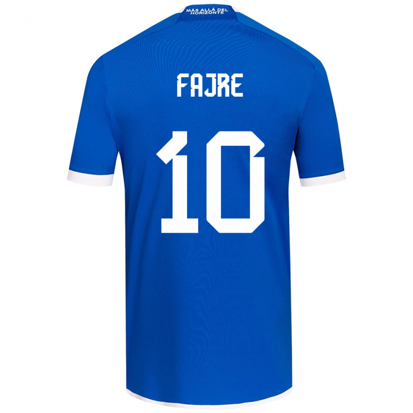 Kinder Nicole Fajre #10 Blau Weiss Heimtrikot Trikot 2024/25 T-Shirt Österreich