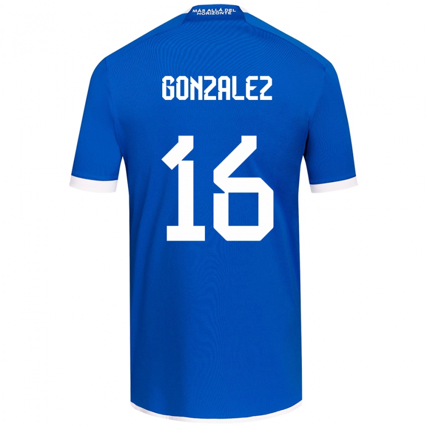 Kinder Monserratt González #16 Blau Weiss Heimtrikot Trikot 2024/25 T-Shirt Österreich