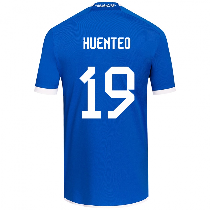 Kinder Yessenia Huenteo #19 Blau Weiss Heimtrikot Trikot 2024/25 T-Shirt Österreich