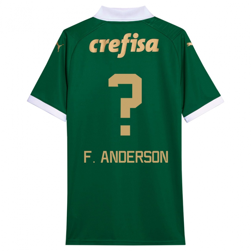 Kinder Felipe Anderson #0 Grün Weiß Heimtrikot Trikot 2024/25 T-Shirt Österreich