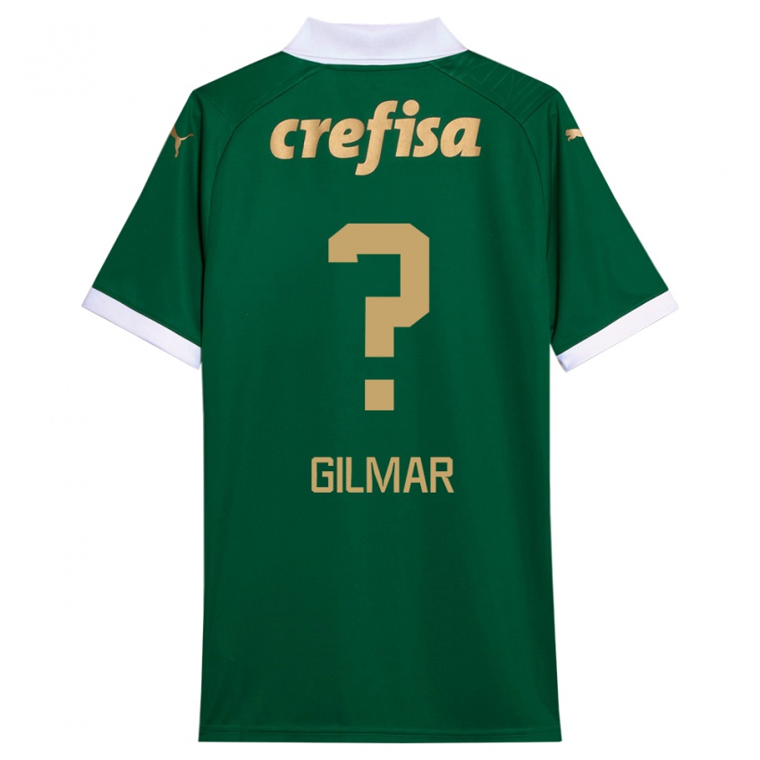 Kinder Gilmar #0 Grün Weiß Heimtrikot Trikot 2024/25 T-Shirt Österreich