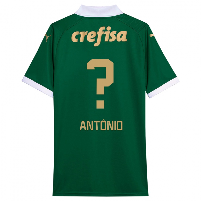 Kinder Diogo Antônio #0 Grün Weiß Heimtrikot Trikot 2024/25 T-Shirt Österreich