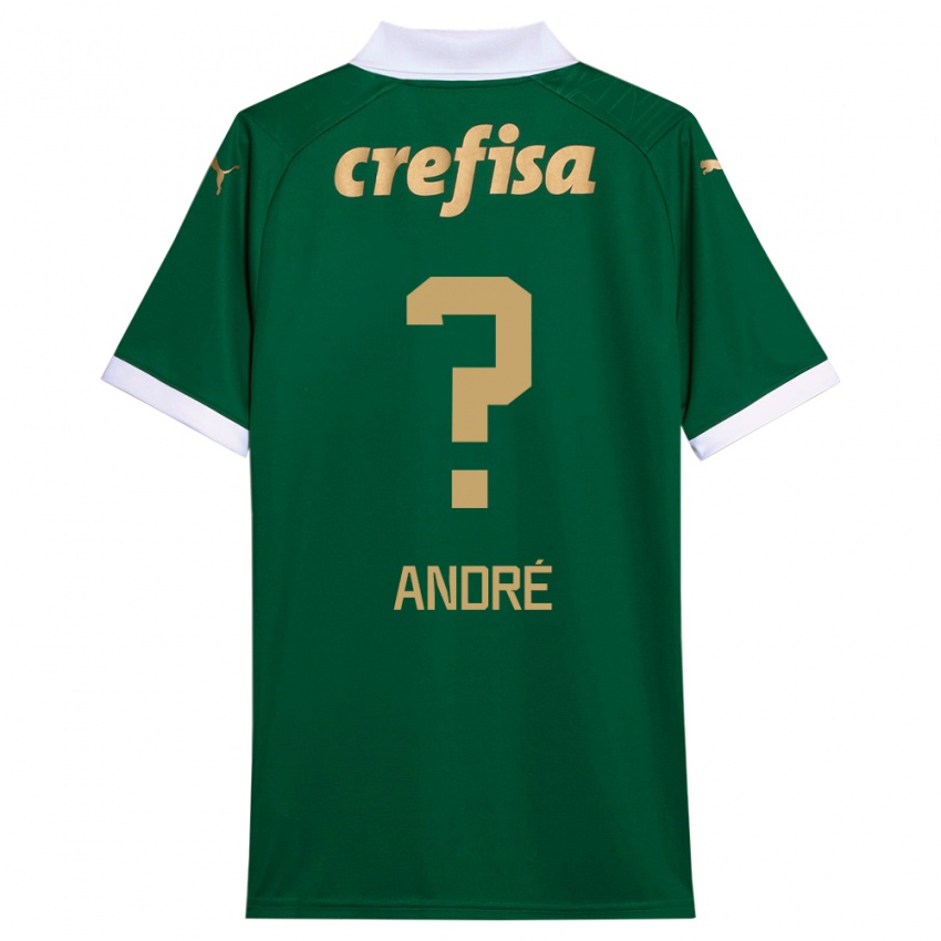 Kinder Vitor André #0 Grün Weiß Heimtrikot Trikot 2024/25 T-Shirt Österreich