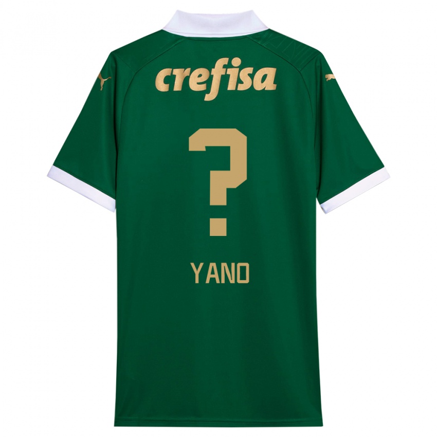 Kinder Luiz Yano #0 Grün Weiß Heimtrikot Trikot 2024/25 T-Shirt Österreich