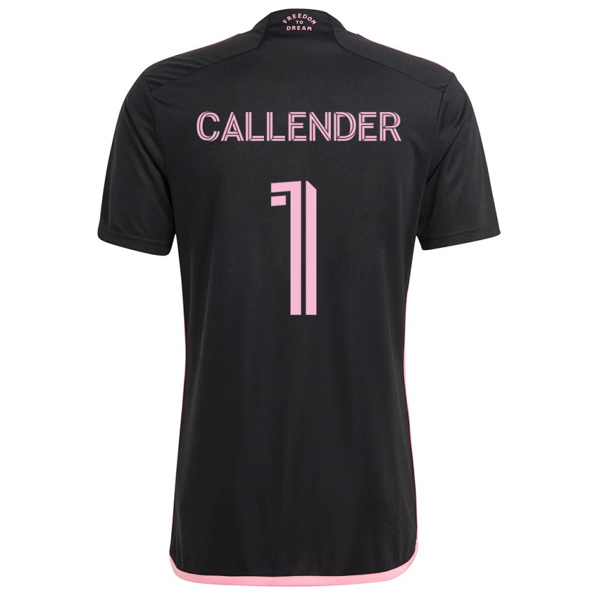 Kinder Drake Callender #1 Schwarz Auswärtstrikot Trikot 2024/25 T-Shirt Österreich