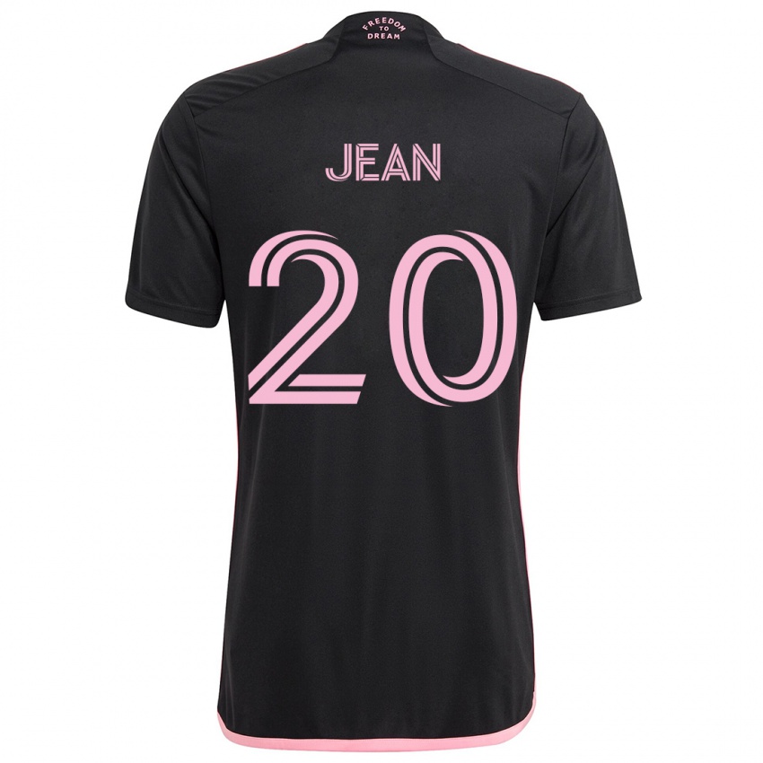 Kinder Corentin Jean #20 Schwarz Auswärtstrikot Trikot 2024/25 T-Shirt Österreich