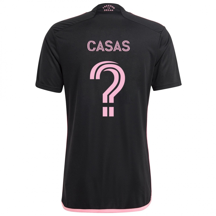 Kinder André Casas #0 Schwarz Auswärtstrikot Trikot 2024/25 T-Shirt Österreich