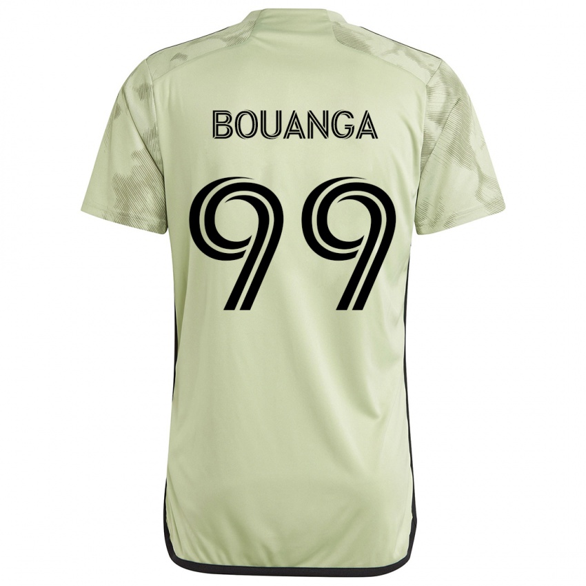 Kinder Denis Bouanga #99 Hellgrün Auswärtstrikot Trikot 2024/25 T-Shirt Österreich