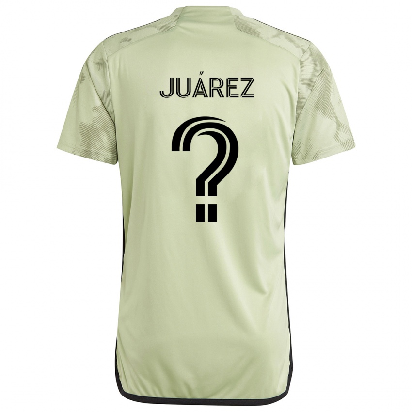 Kinder Anthony Juárez #0 Hellgrün Auswärtstrikot Trikot 2024/25 T-Shirt Österreich