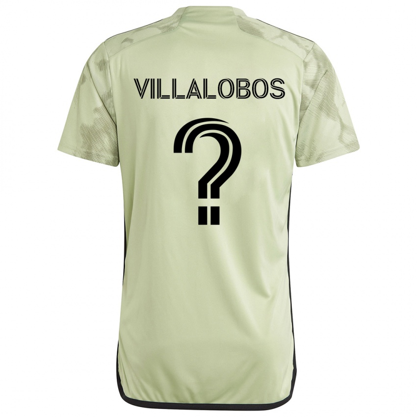 Kinder Kristian Villalobos #0 Hellgrün Auswärtstrikot Trikot 2024/25 T-Shirt Österreich