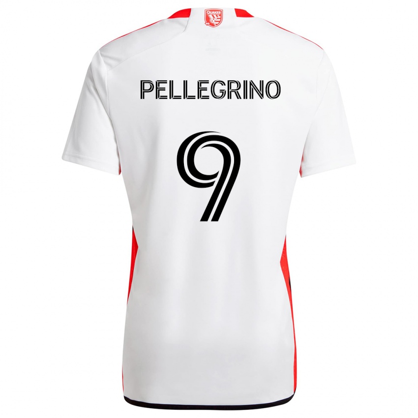 Kinder Amahl Pellegrino #9 Weiß Rot Auswärtstrikot Trikot 2024/25 T-Shirt Österreich