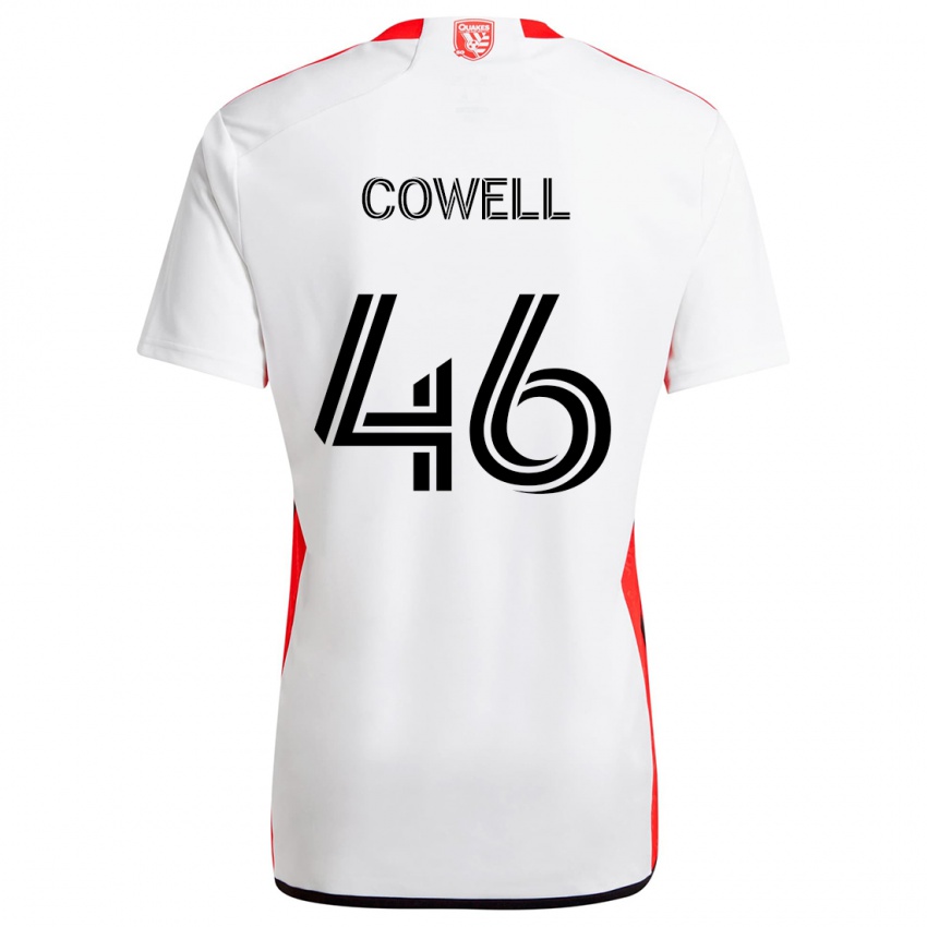 Kinder Chance Cowell #46 Weiß Rot Auswärtstrikot Trikot 2024/25 T-Shirt Österreich