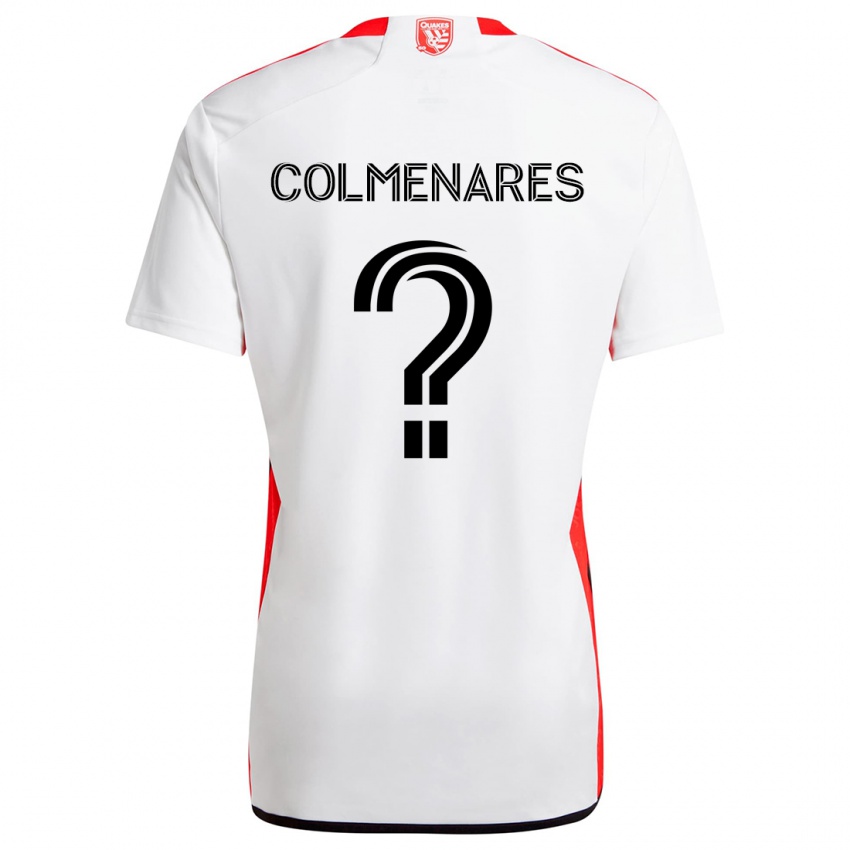 Kinder Mateo Colmenares #0 Weiß Rot Auswärtstrikot Trikot 2024/25 T-Shirt Österreich