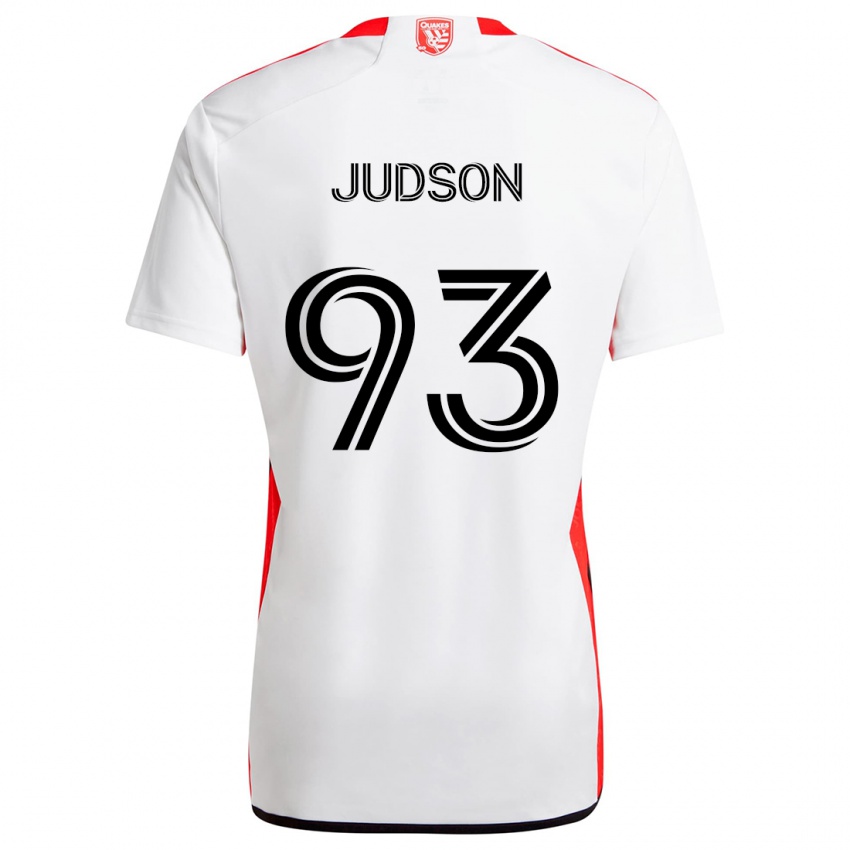 Kinder Judson #93 Weiß Rot Auswärtstrikot Trikot 2024/25 T-Shirt Österreich