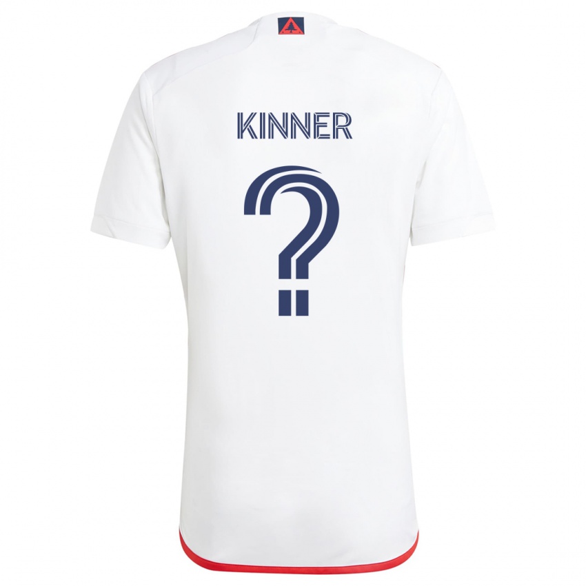 Kinder Sage Kinner #0 Weiß Rot Auswärtstrikot Trikot 2024/25 T-Shirt Österreich