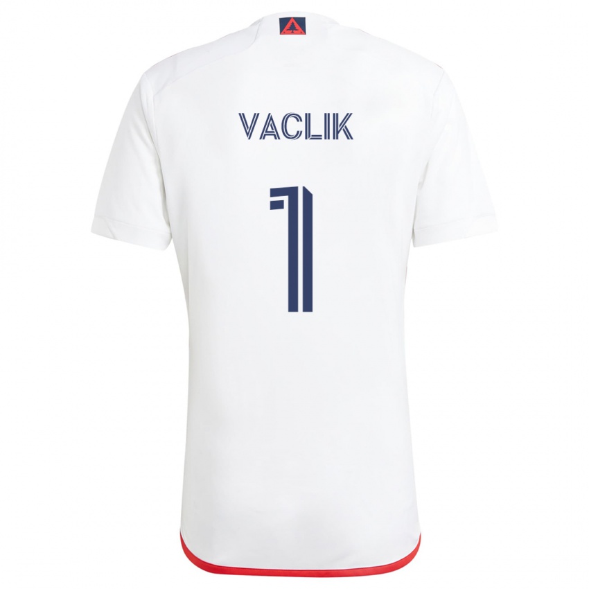 Kinder Tomas Vaclik #1 Weiß Rot Auswärtstrikot Trikot 2024/25 T-Shirt Österreich