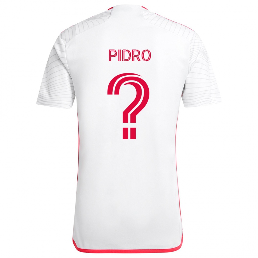 Kinder Selmir Pidro #0 Weiß Rot Auswärtstrikot Trikot 2024/25 T-Shirt Österreich