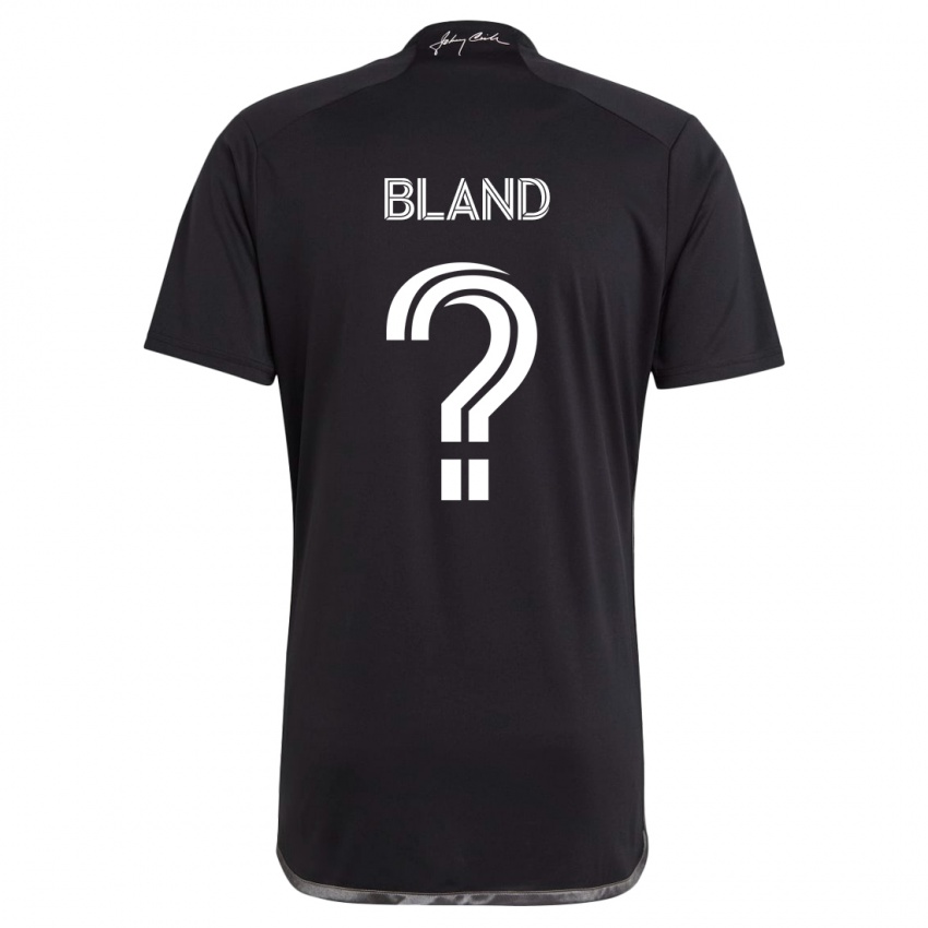 Kinder Owen Bland #0 Schwarz Auswärtstrikot Trikot 2024/25 T-Shirt Österreich