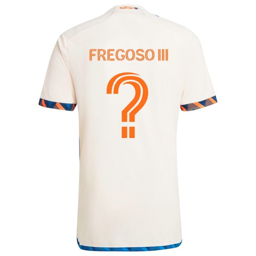 Kinder Arturo Fregoso Iii #0 Weiß Orange Auswärtstrikot Trikot 2024/25 T-Shirt Österreich