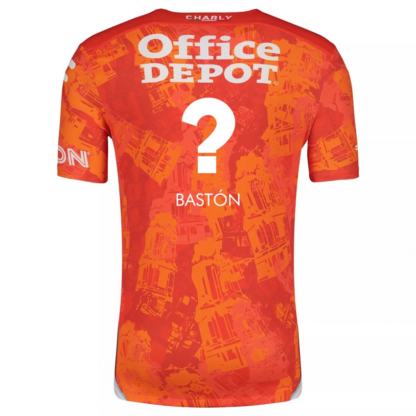 Kinder Borja Bastón #0 Orange Weiß Auswärtstrikot Trikot 2024/25 T-Shirt Österreich