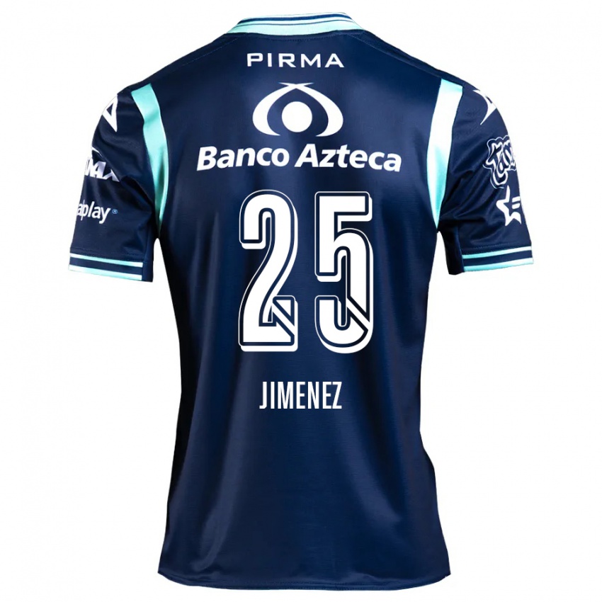 Kinder Miguel Jiménez #25 Navy Blau Auswärtstrikot Trikot 2024/25 T-Shirt Österreich