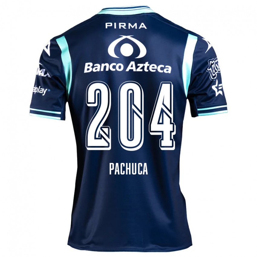 Kinder José Pachuca #204 Navy Blau Auswärtstrikot Trikot 2024/25 T-Shirt Österreich