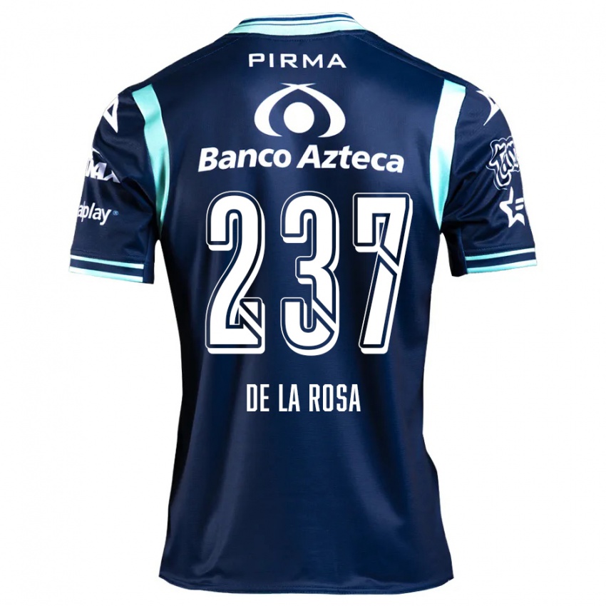 Kinder Álvaro De La Rosa #237 Navy Blau Auswärtstrikot Trikot 2024/25 T-Shirt Österreich