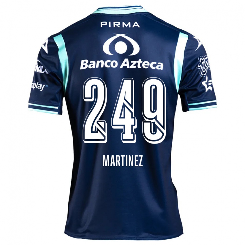 Kinder Juan Martínez #249 Navy Blau Auswärtstrikot Trikot 2024/25 T-Shirt Österreich