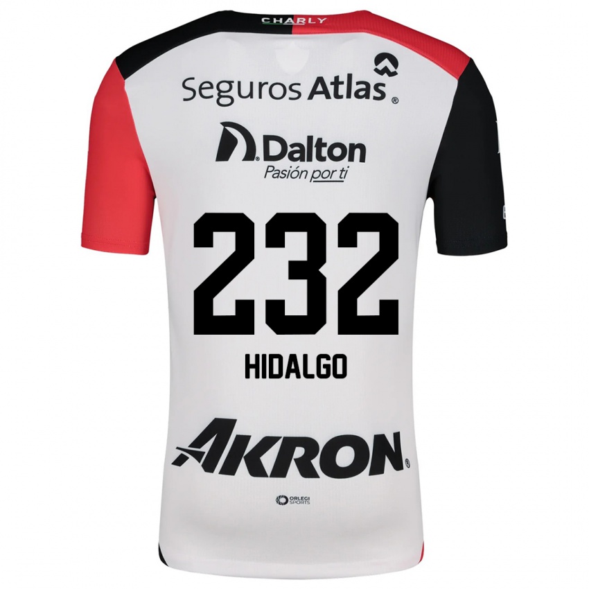 Kinder Óscar Hidalgo #232 Weiß Rot Schwarz Auswärtstrikot Trikot 2024/25 T-Shirt Österreich