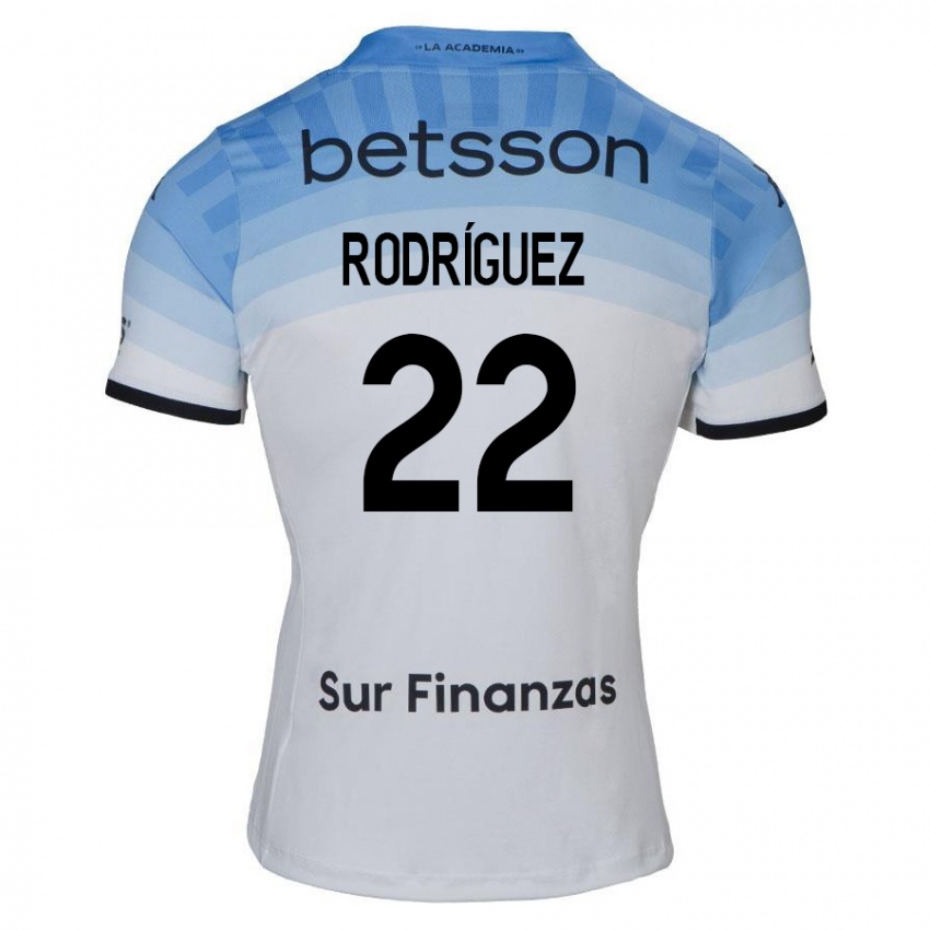 Kinder Baltasar Rodríguez #22 Weiß Blau Schwarz Auswärtstrikot Trikot 2024/25 T-Shirt Österreich