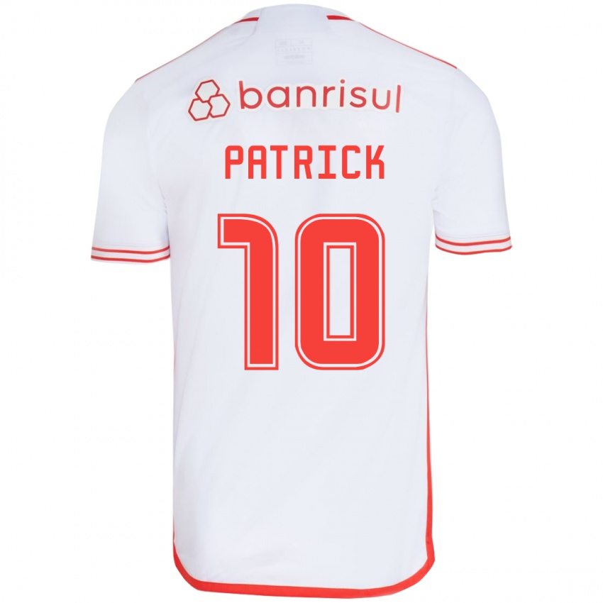 Kinder Alan Patrick #10 Weiß Rot Auswärtstrikot Trikot 2024/25 T-Shirt Österreich