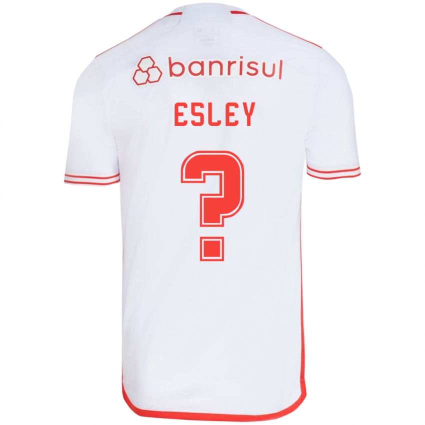 Kinder Esley #0 Weiß Rot Auswärtstrikot Trikot 2024/25 T-Shirt Österreich