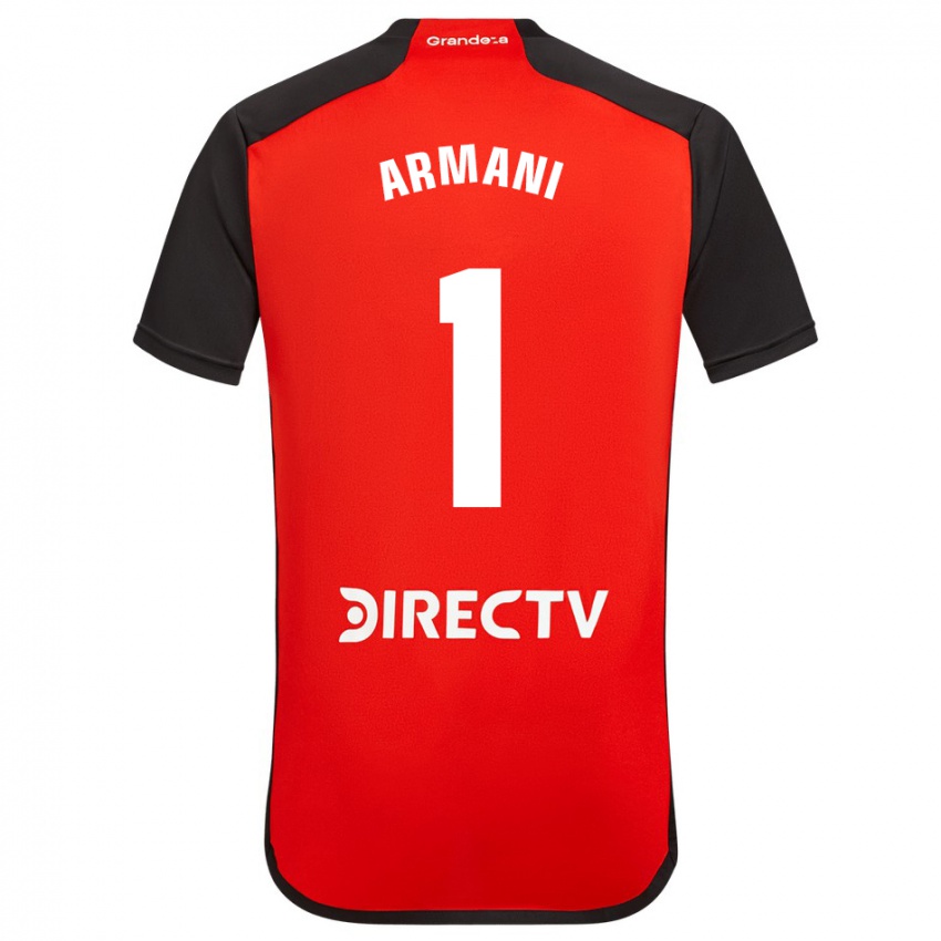 Kinder Franco Armani #1 Rot Schwarz Weiß Auswärtstrikot Trikot 2024/25 T-Shirt Österreich