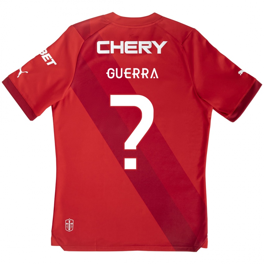 Kinder Mateo Guerra #0 Rot-Weiss Auswärtstrikot Trikot 2024/25 T-Shirt Österreich