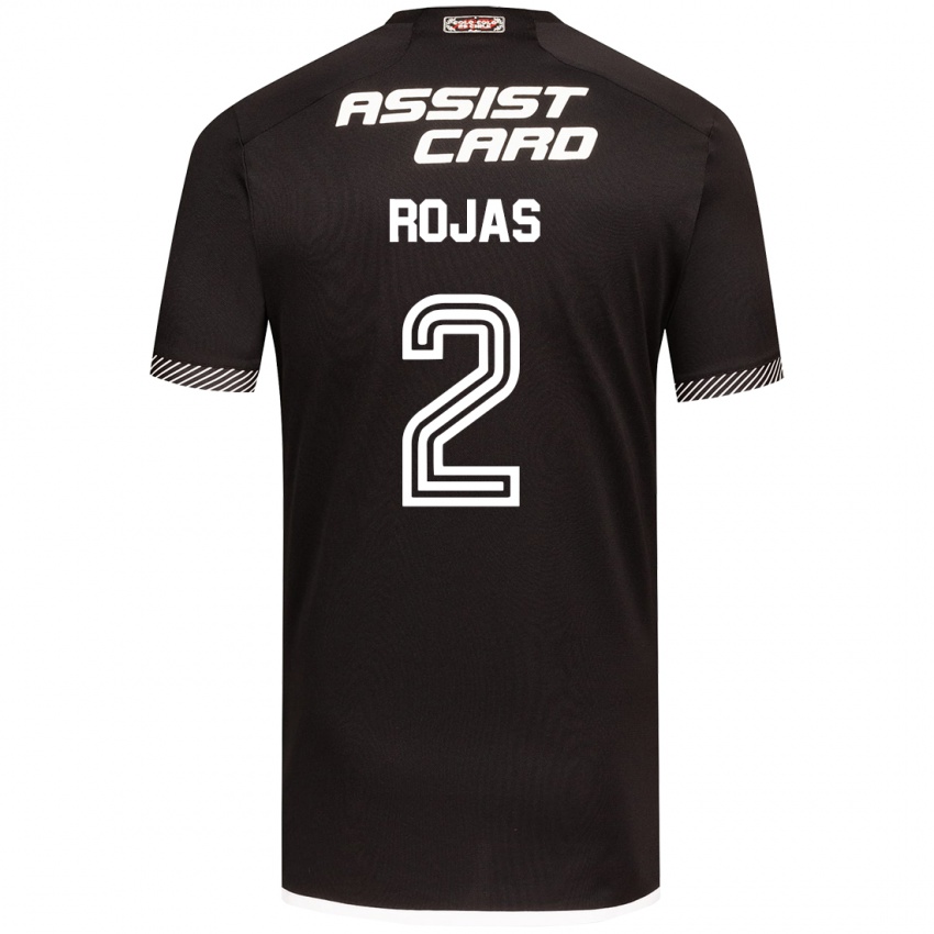 Kinder Jeyson Rojas #2 Schwarz-Weiss Auswärtstrikot Trikot 2024/25 T-Shirt Österreich