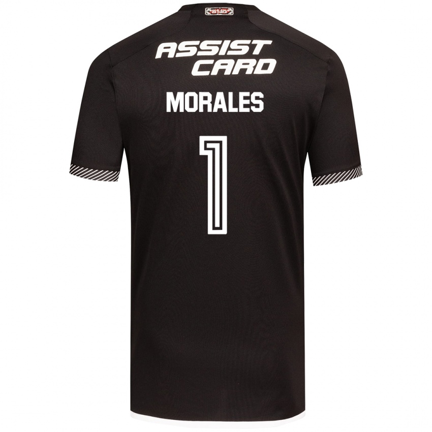 Kinder Benjamin Morales #1 Schwarz-Weiss Auswärtstrikot Trikot 2024/25 T-Shirt Österreich